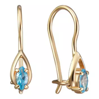 Золотые серьги 585 пробы