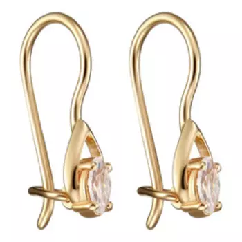 Золотые серьги 585 пробы