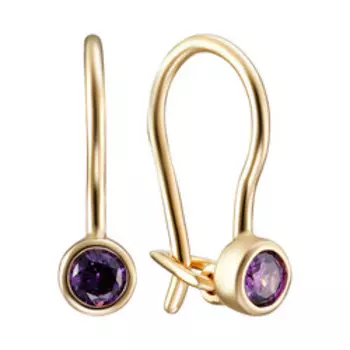 Золотые серьги 585 пробы