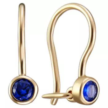 Золотые серьги 585 пробы