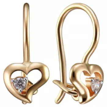 Золотые серьги 585 пробы