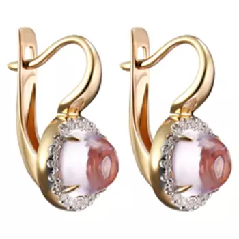 Золотые серьги 585 пробы