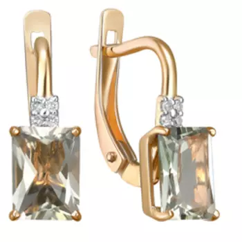 Золотые серьги 585 пробы