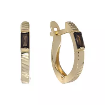 Золотые серьги 585 пробы