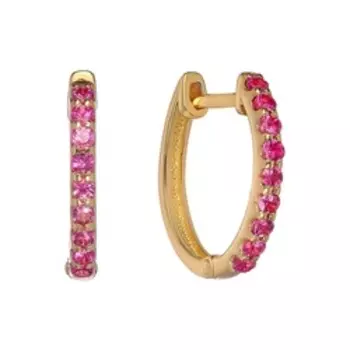 Золотые серьги 585 пробы