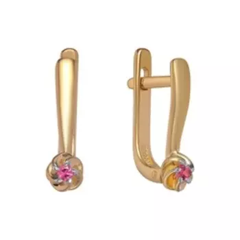 Золотые серьги 585 пробы