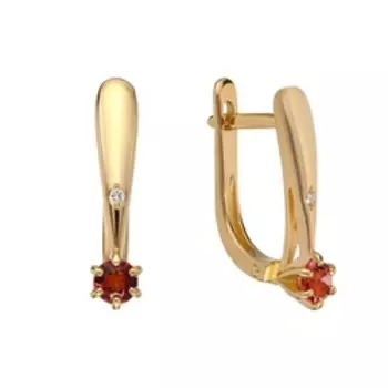 Золотые серьги 585 пробы