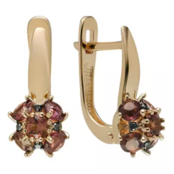 Золотые серьги 585 пробы