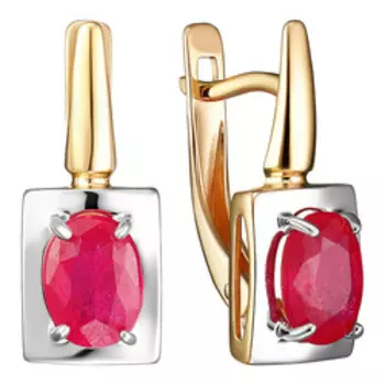 Золотые серьги 585 пробы