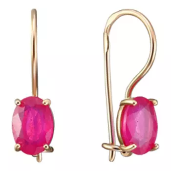 Золотые серьги 585 пробы