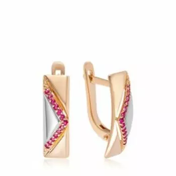 Золотые серьги 585 пробы