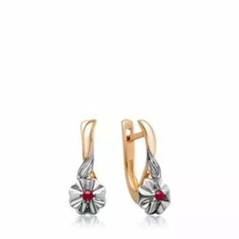 Золотые серьги 585 пробы