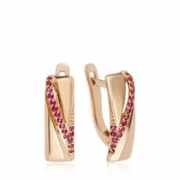 Золотые серьги 585 пробы