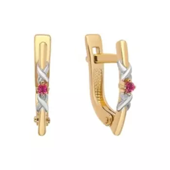 Золотые серьги 585 пробы