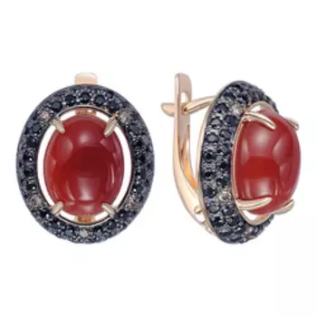 Золотые серьги 585 пробы