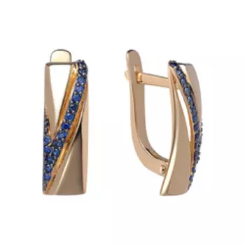 Золотые серьги 585 пробы