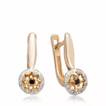 Золотые серьги 585 пробы