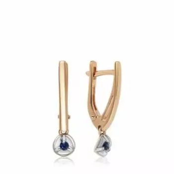 Золотые серьги 585 пробы