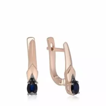 Золотые серьги 585 пробы