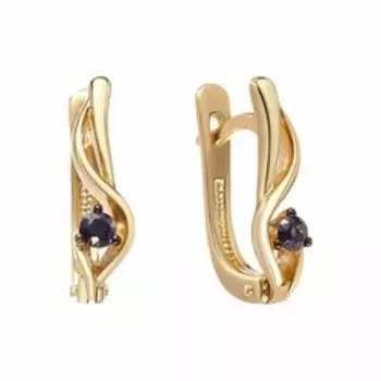 Золотые серьги 585 пробы