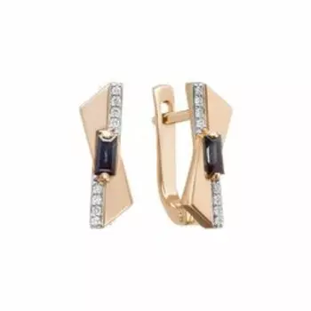 Золотые серьги 585 пробы