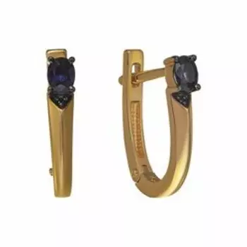 Золотые серьги 585 пробы