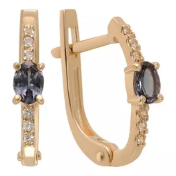 Золотые серьги 585 пробы