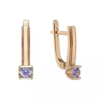 Золотые серьги 585 пробы