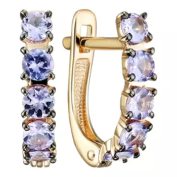 Золотые серьги 585 пробы