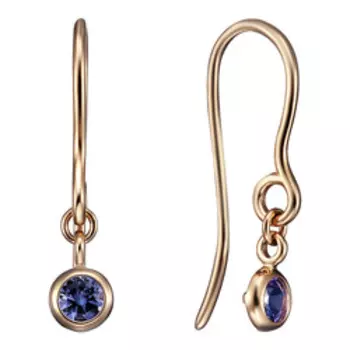 Золотые серьги 585 пробы