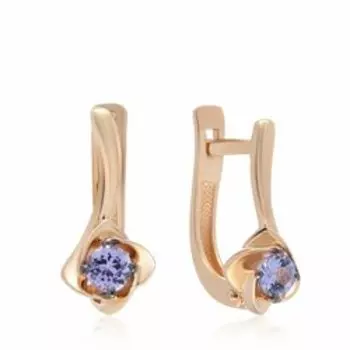 Золотые серьги 585 пробы