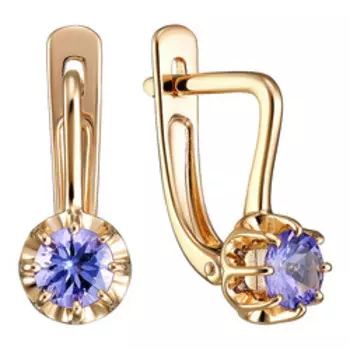 Золотые серьги 585 пробы