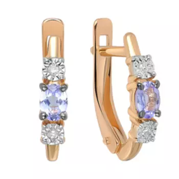 Золотые серьги 585 пробы