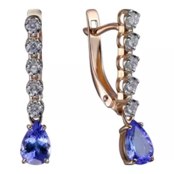 Золотые серьги 585 пробы