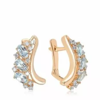 Золотые серьги 585 пробы