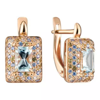 Золотые серьги 585 пробы