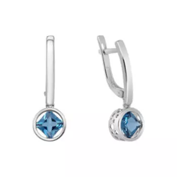 Золотые серьги 585 пробы