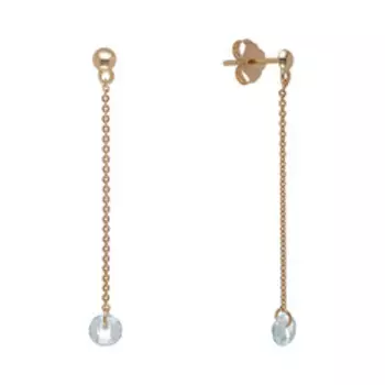 Золотые серьги 585 пробы