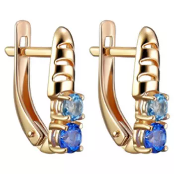 Золотые серьги 585 пробы