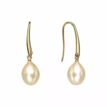 Золотые серьги с жемчугом