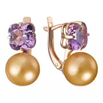 Золотые серьги 585 пробы