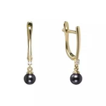 Золотые серьги 585 пробы