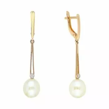 Золотые серьги 585 пробы