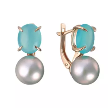 Золотые серьги 585 пробы