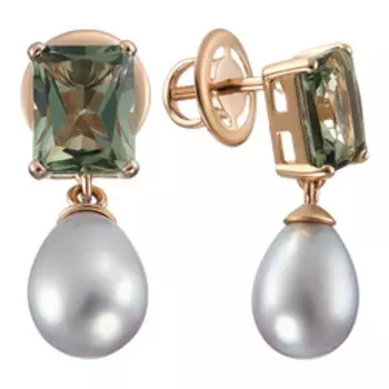 Золотые серьги 585 пробы