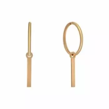 Золотые серьги-трансформеры