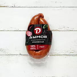 Полукопчёные колбасы Дымов