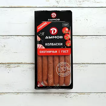 Полукопчёные колбасы Дымов