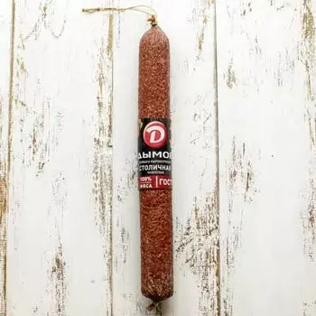 Сырокопчёные колбасы Дымов