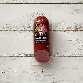 Варёно-копчёные колбасы Дымов